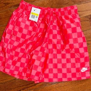 Nike club flow Checkered Shorts